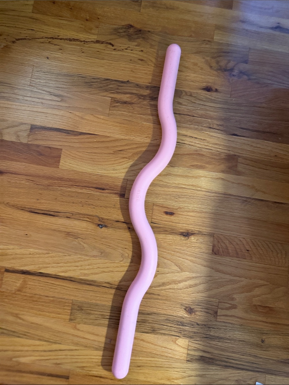 Bala Beam Blush Pink Weighted Bar 15lbs | Home Gym Pilates Workout